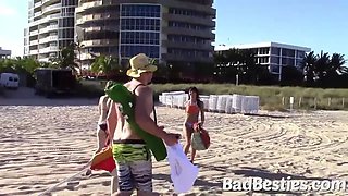 Naughty girls during spring break