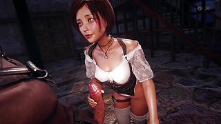 Let's Play - Eldrea Sex Saga, Jenny (Tavern) Sex Scene