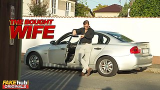 Fakehub - highly hot romantic sex with fresh foreign wife perspiring passion with her small narrow figure