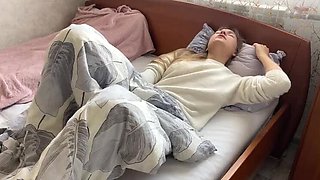 Stacy_via Morning Masturbation Loud Orgasm Caressing Tight Pussy Solo Female Masturbation