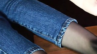 Jeans and Stockings