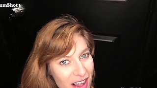 Girls swallow hot loads of cum through a gloryhole in this compilation.