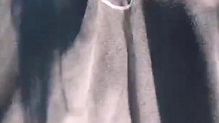 Wifey Dared Walking Around Side Boob on Public Beach