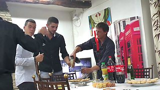 Dinner and amateur group swinger sex with mature ladies