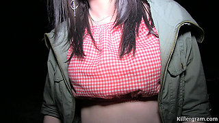 Shy British Nerd Has Her Own Wild Side and Wants to Show It off on a British Dogging Mission