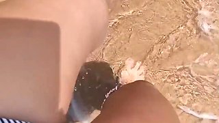 Pee Spotting the Beach