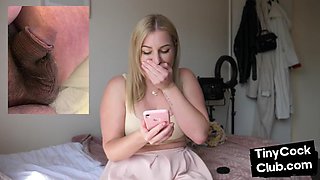 Nasty bigtitted babe comment small cocks