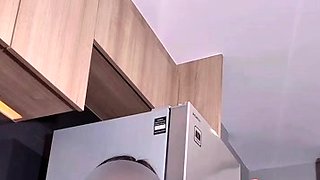 POV close up asian gf blowjob