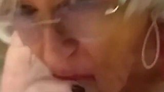 German Granny Has the Hottest Christmas with Lots of Fun!