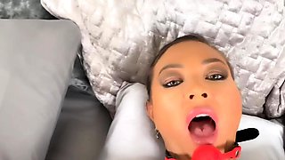 Solo piss fetish babe pees in her high heels