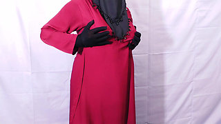 Indian beautiful hijabi muslim couple thirsty for fuck