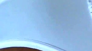 On the Beach I Filmed My Stepmother's Delicious Hairy Pussy and She Happily Showed It off