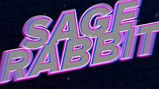 Blonde Fuck Doll Sage Rabbit Takes It Up Her Ass!