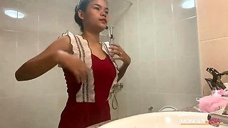 Stunning Slender Teen Impregnated By Horny Boss