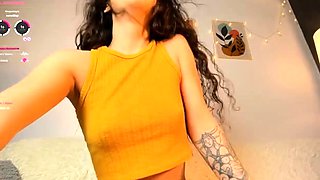 Emo Teen Becka Solo Webcam Masturbation Porn