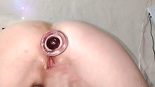 Closeup masturbated