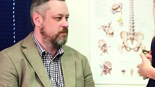 Stunning CFNM babes wanking lucky DILF