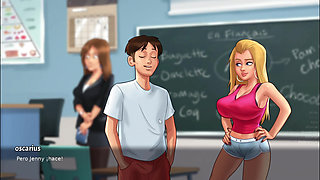 MY STEPMOM GETS ME MASTURBATING IN HER UNDERWEAR - Summertime Saga