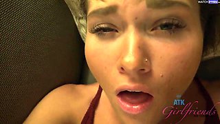 Raunchy Zoe Bloom soul-stirring sex clip