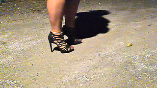 High Heel Nylon Walk