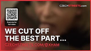 Czech Amateur Teen Blowjob on Street: Shaved Pussy Fucked Doggy Style in Public POV HD