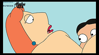 Family Guy Lois Griffin Anal Riding Glenn