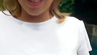 Blair Segal: a Young Blonde Beautiful Girl Fucked Hard in the Ass Camping