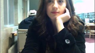 Library amateur sex show