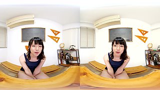 Two People Take Tsubasa Hazuki After School - Asian Teen Bikini Tease