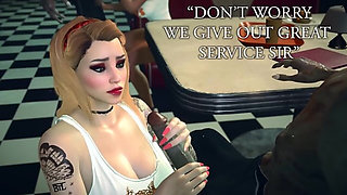 Sucking in Mouth 👄 Hot Sex Anime Girl Big Cock