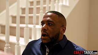 Pervy shemale caught black boyfriend