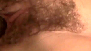 Vanessa has a hairy pussy and when she has interracial sex the black cock fills her