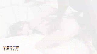 Sweet teen Mell Blanco plays with 3 big cocks then enjoys some