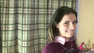 Step Sister Sonya Chrystal Swallows Cum After Rough Anal Blowjob