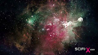 Sexual angel's ass fuck action