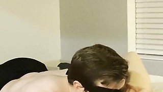 Hot Bound College Girl Made to Cum Hard Then Sucks and Fucks to Get Huge Load in Her Mouth