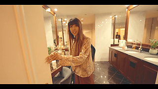 Yesterday I Stayed at a Hotel with a Beautiful Spa