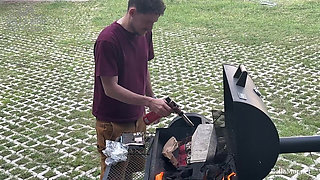 Sex Vlog - Fucking Outdoor and Celebrating My Birthday!