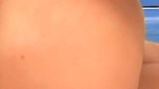 She Stopped Him by the Pool so They Could Test Out Her Fresh Anal Cavern.