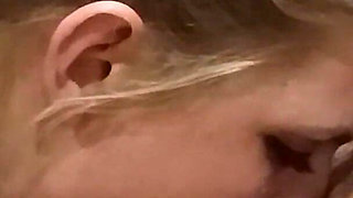 Homemade Extreme Throating for Submissive Blonde
