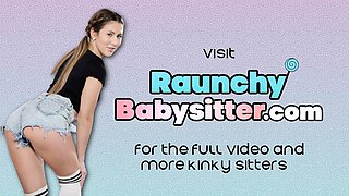 Hairycunt busty babysitted gets pounded