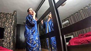 Slutty Geisha MilfyCalla Deep Throat Blowjob and Cum Play