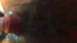 Huge Load of Sperm Dripping From Ass to Pussy
