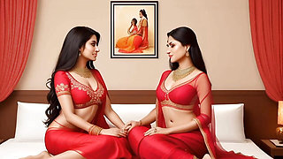 Hot indian housewife excited for sex with office boss
