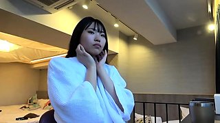 Asian amateur girlfriend gives a blowjob pov HD