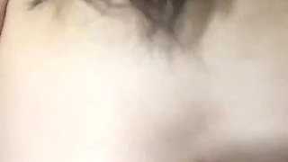 Public Restroom Thrill: Brunette's Mirrored Doggy Delight