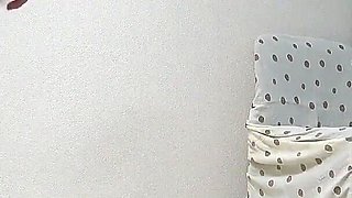 Japanese Girl in Mini Skirt Cleaning Girls Only Apartment While Fixing Big Tits Spilled Out of T-shirt and Thong Panties Wedgie