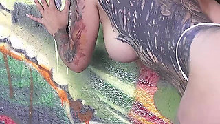 German Scout - Risky Anal Sex Casting with German Redhead Tattoo Model Obviously Peachy