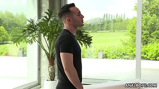 OMINOUS ANGEL Subil Bend Having Spunky Romp With Junior Guy, Raul Costa