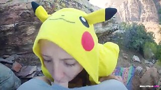 Molly Pills Big Booty Pokemon Cosplay Creampie Outdoor Porn - Public Training POV